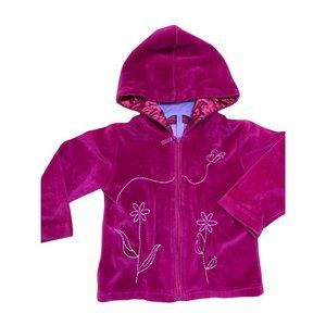 Copper key red velvet toddler sweater sz3/3T